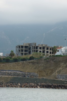 failing architecture - concrete building