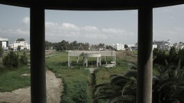 failing architecture - concrete building