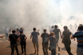 teargas at the gezi portests 