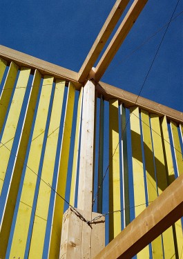 wooden construction details